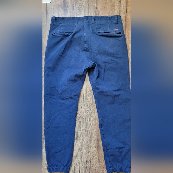 Dockers slouch fit relaxed chino joggers 34x32 men's blue - Picture 3 of 3